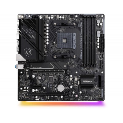 Scheda madre ASROCK B550M Phantom Gaming Riptide socket AM4