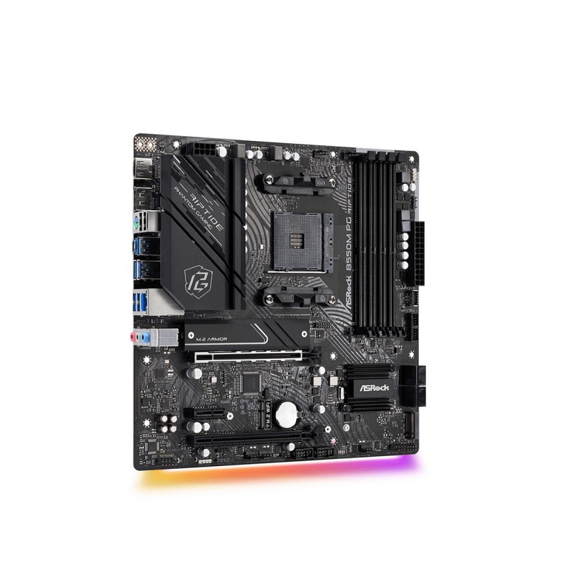 Scheda madre ASROCK B550M Phantom Gaming Riptide socket AM4