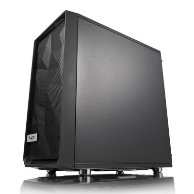 Case Fractal Design Meshify C Dark TG Micro-ATX Vetro Temperato Nero