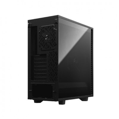 Case Fractal Design Define 7 Compact Black Dark TG Mid Tower Vetro Temperato Nero