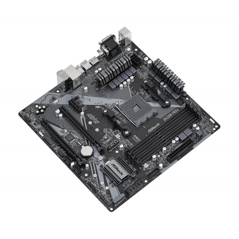 Scheda madre ASROCK B450M PRO4 R2.0socket AM4