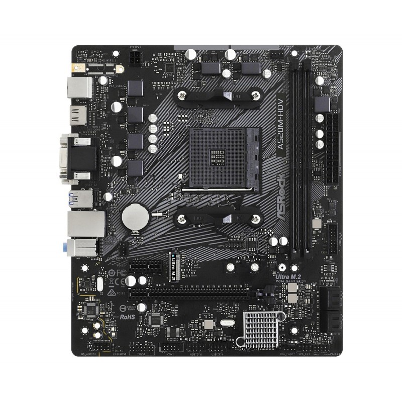 Scheda madre ASROCK A520M-HDV socket AM4