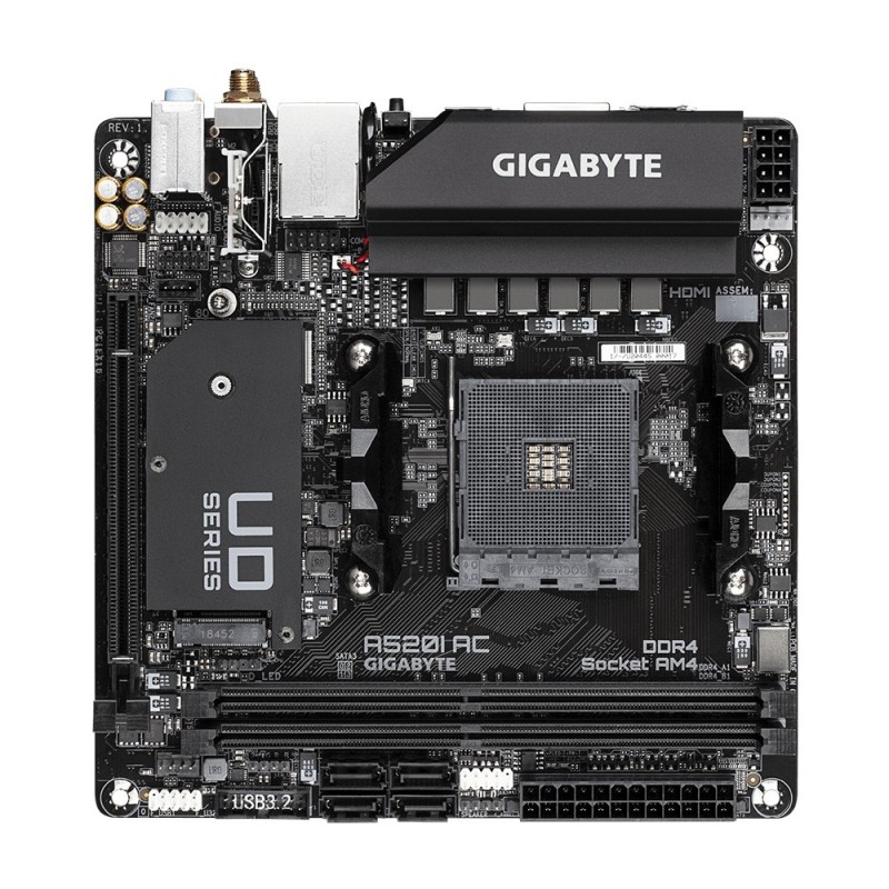 Scheda madre GIGABYTE GA-A520I-AC socket AM4