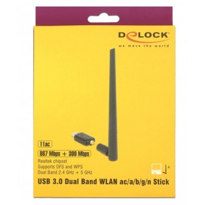 Scheda Wireless USB DeLOCK 12535 RF Wireless