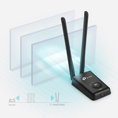 Scheda Wireless USB TP-Link TL-WN8200ND WLAN 300 Mbit s