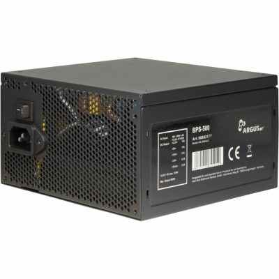 Alimentatore Inter-Tech ArgusNT BPS 500W ATX Nero