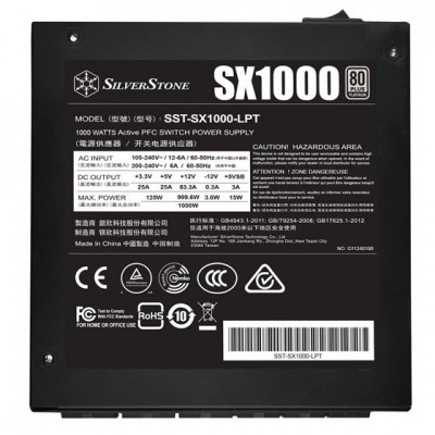 Alimentatore SilverStone SX1000 1000W ATX Nero