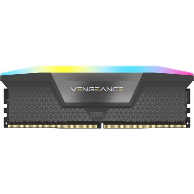 RAM Corsair Vengeance RGB DDR5 64GB (2x32) 5200MHz CL40 AMD EXPO Grigio