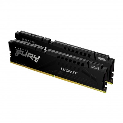 Ram KINGSTON FURY BEAST DDR5 5200MHz 32GB (2x16) XMP 3.0 EXPO CL36 NERO