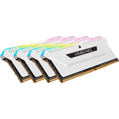 RAM Corsair Vengeance RGB Pro SL DDR4 3200MHz 32GB (4x8) CL16 Bianco