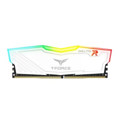 RAM Team Group T-FORCE DELTA RGB DDR4 3200MHz 32GB (2x16) CL16 Bianco