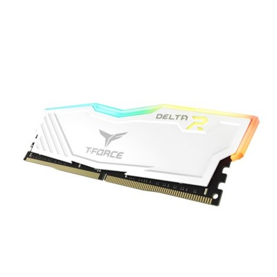 RAM Team Group T-FORCE DELTA RGB DDR4 3200MHz 32GB (2x16) CL16 Bianco