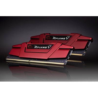 RAM G.Skill Ripjaws V DDR4 3000MHz 32GB (2x16) CL18 Rosso