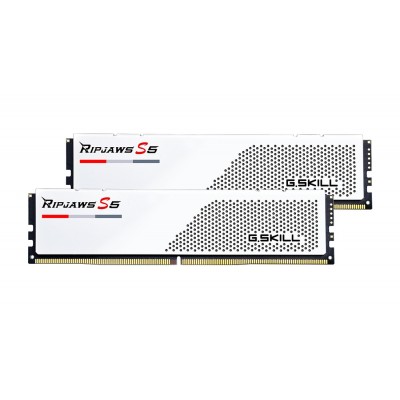 Ram G.SKILL RIPJAWSS5 DDR5 6000MHz 32GB (2x16) XMP 3.0 CL30 BIANCO