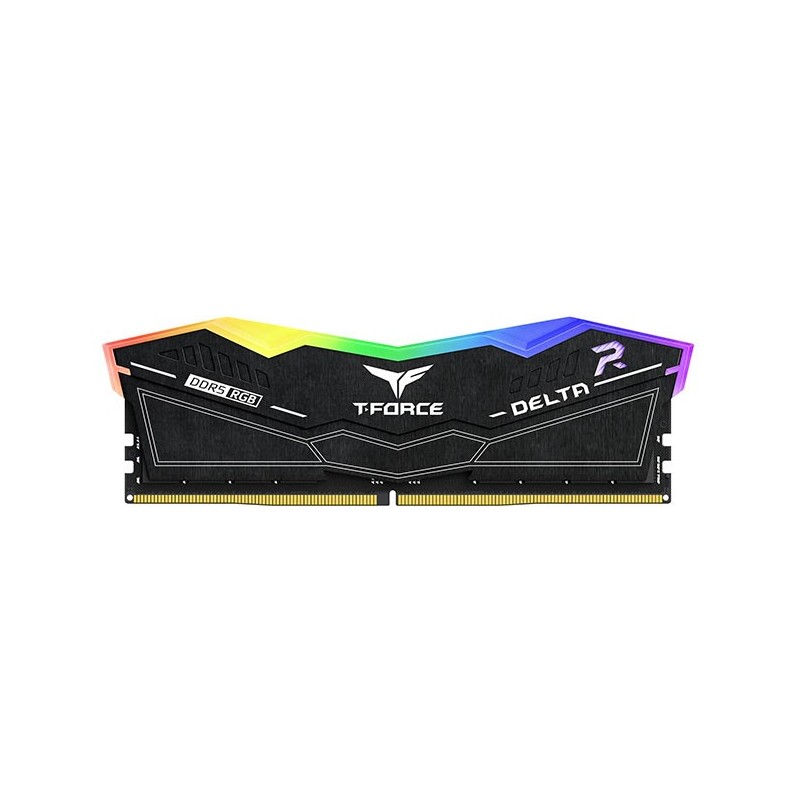 Ram TEAM GROUP DELTA DDR5 6400MHz 32GB (2x16) RGB XMP 3.0 CL 40 NERO