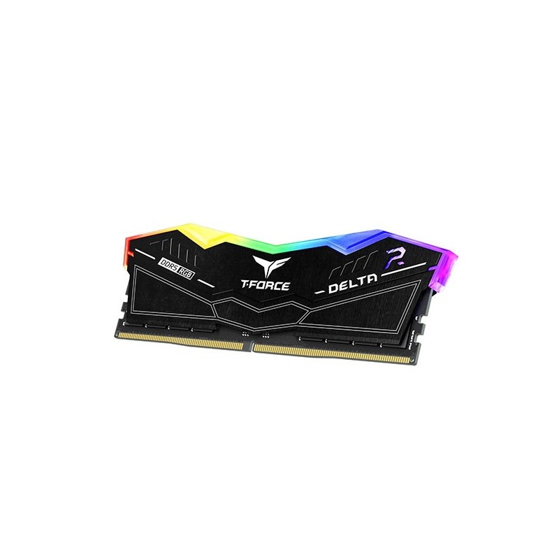 Ram TEAM GROUP DELTA DDR5 6400MHz 32GB (2x16) RGB XMP 3.0 CL 40 NERO