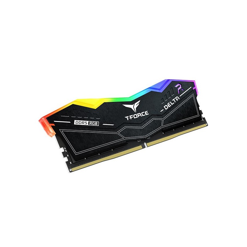 Ram TEAM GROUP DELTA DDR5 6400MHz 32GB (2x16) RGB XMP 3.0 CL 40 NERO