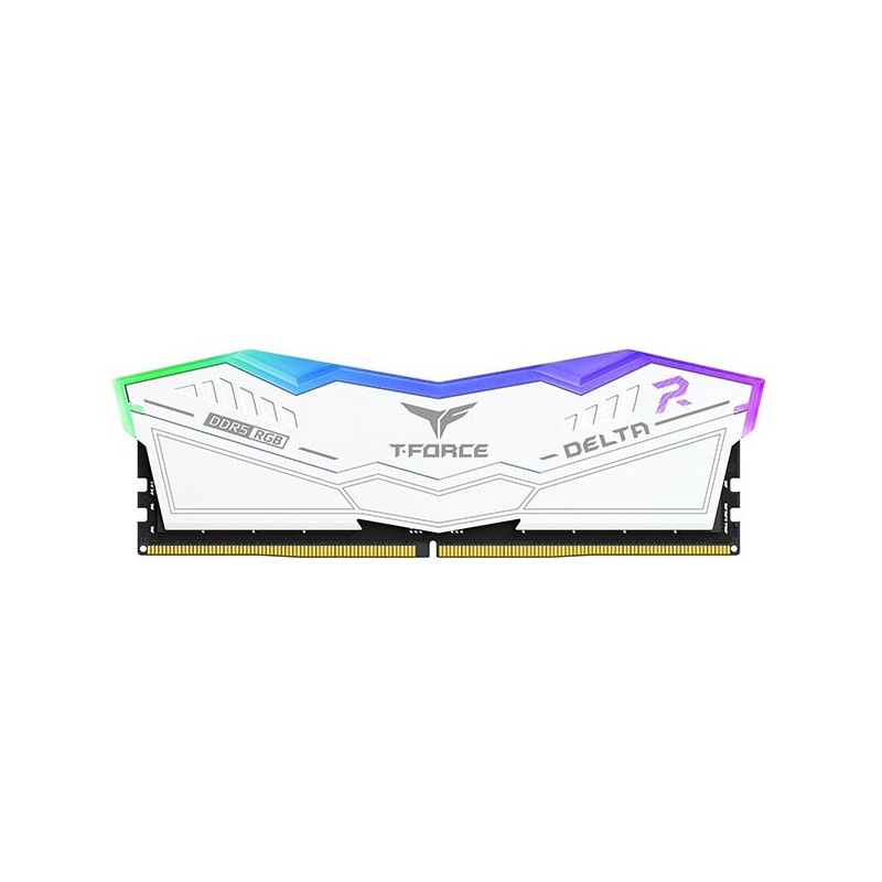 Ram TEAM GROUP DELTA DDR5 6000MHz 32GB (2x16) RGB XMP 3.0 CL 38 BIANCO