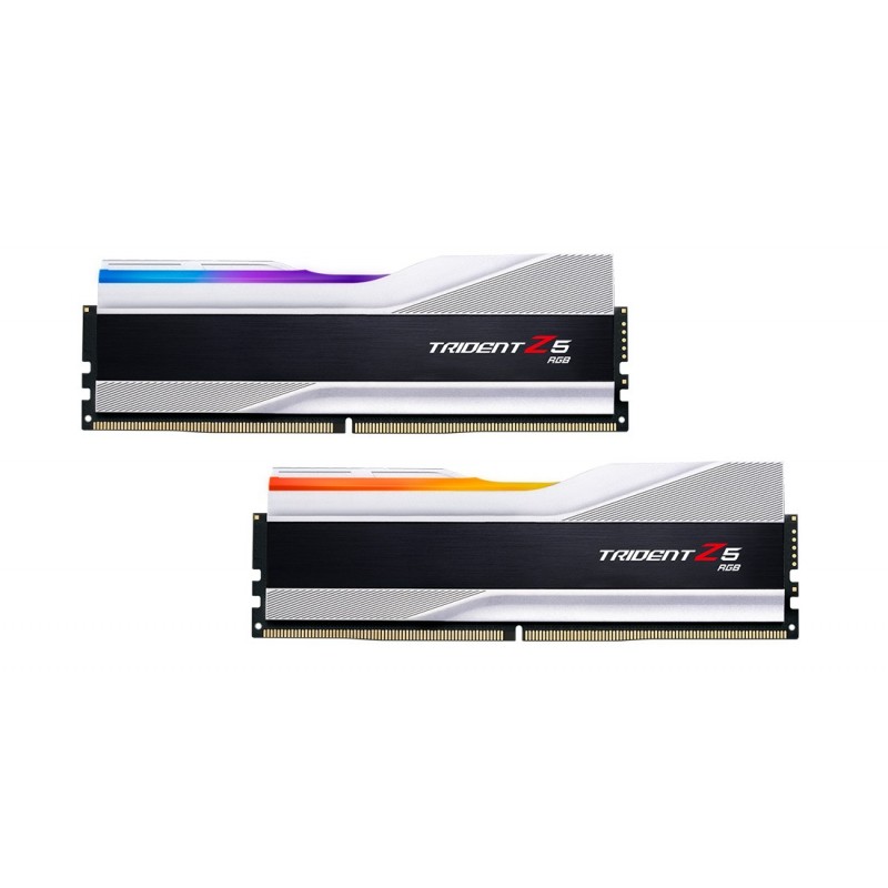 Ram G.SKILL TRIDENT Z5 DDR5 5200MHz 32GB (2x16) RGB XMP 3.0 CL36 ARGENTO