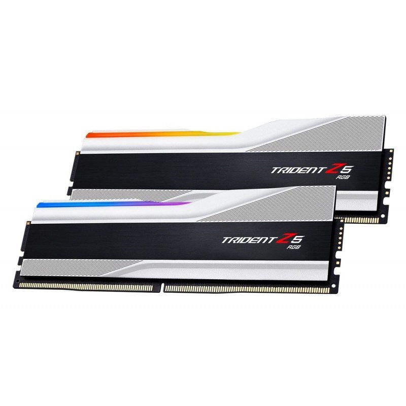 Ram G.SKILL TRIDENT Z5 DDR5 6000MHz 32GB (2x16) RGB XMP 3.0 CL36 ARGENTO