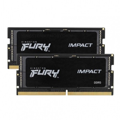 RAM SO-DIMM KINGSTON FURY Impact DDR5 4800MHz 64GB (2x32) CL38