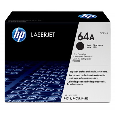 HP toner nero CC364A 64A 10000 pagine