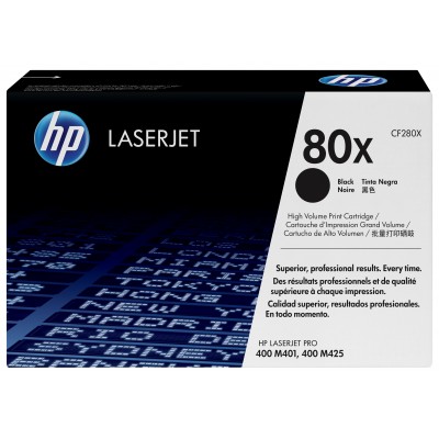 HP toner nero CF280X 80X 6900 pagine