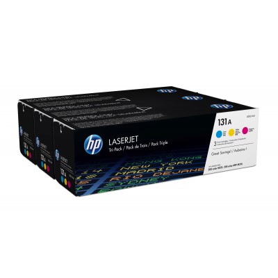 HP Multipack ciano   magenta   giallo U0SL1AM 131A CF211A + CF212A + CF213A