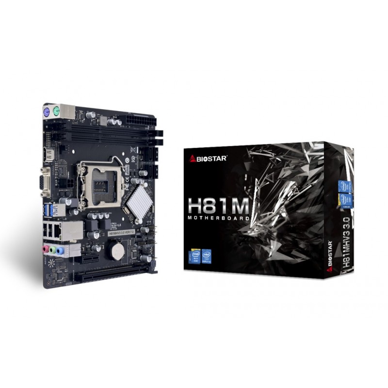 Scheda Madre Biostar H81 Intel® H81 LGA 115 micro ATX