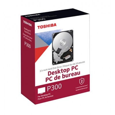 HDD Toshiba P300 HDWD260UZSVA 6TB Sata III 3,5" 5400rpm 128MB