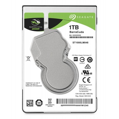 HDD Seagate Barracuda ST1000LM048 1TB Sata III 2,5" 5400rpm 128MB 7mm