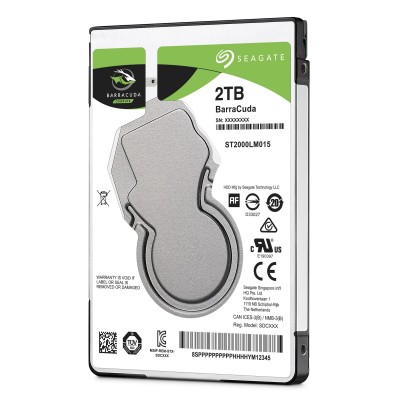 HDD Seagate Barracuda ST2000LM015 2TB Sata III 2,5" 5400rpm 128MB 7mm