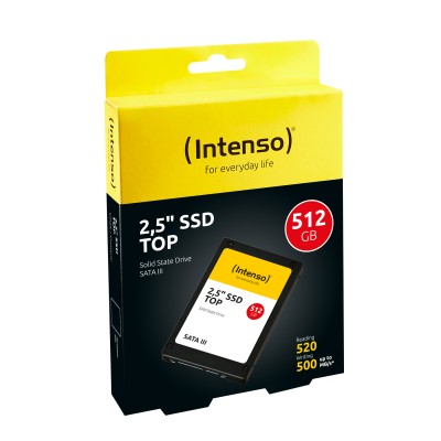 SSD Sata III Intenso 512GB TOP SATA3 2,5 intern 3812450