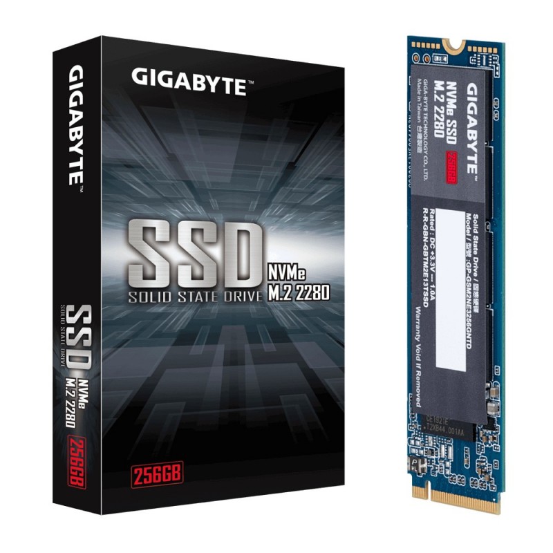 SSD M.2 Gigabyte NVMe 256 GB PCIe 3.0 2280