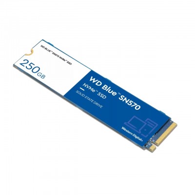 SSD M.2 WD Blue 250GB SN570 PCIe Gen3 x4 NVME