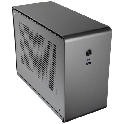 Case Kolink Rocket v2 Aluminium Mini-ITX Titanio