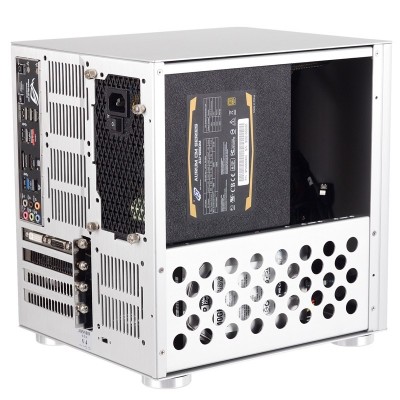 Case Jonsbo V4 Micro-ATX Cube Silver