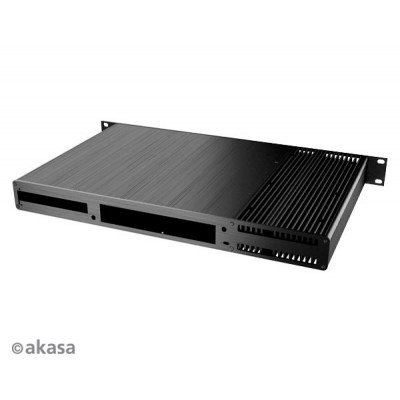 Case Akasa Galileo TU3 Thin-Mini-ITX 1U Nero