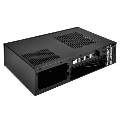 Case Silverstone SST-ML09B Milo HTPC Nero