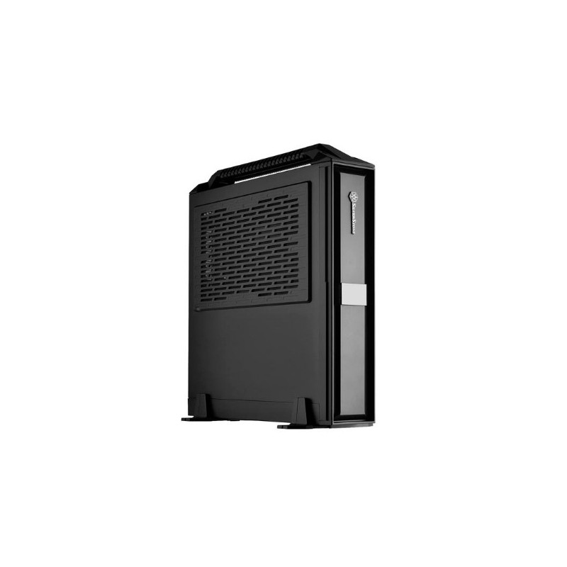 Case Silverstone SST-ML08B-H USB3.0 Milo HTPC Nero