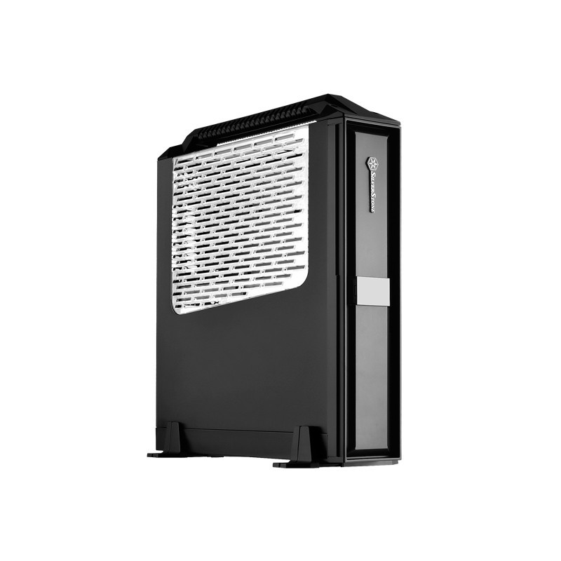 Case Silverstone SST-ML08B-H USB3.0 Milo HTPC Nero