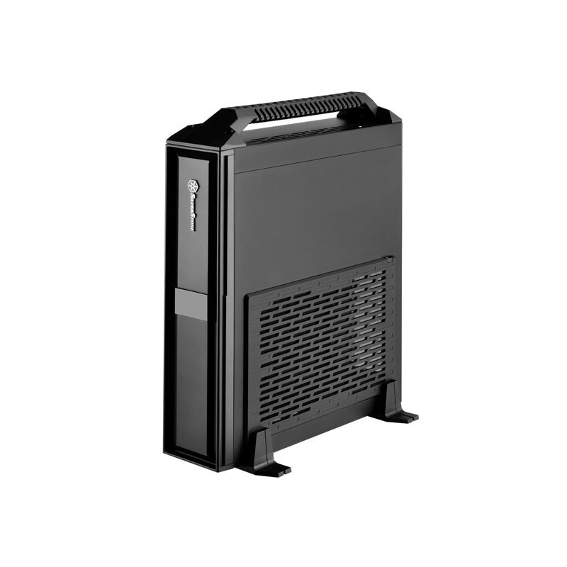 Case Silverstone SST-ML08B-H USB3.0 Milo HTPC Nero