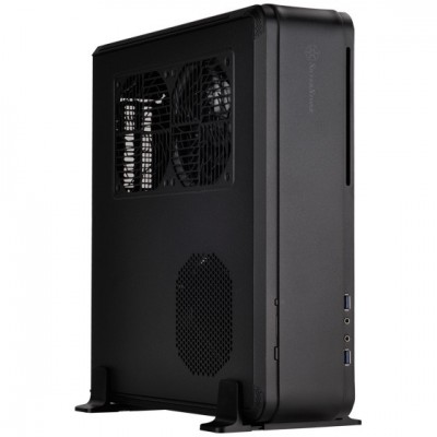 Case Silverstone SST-FTZ01B Fortress Mini-Tower Nero