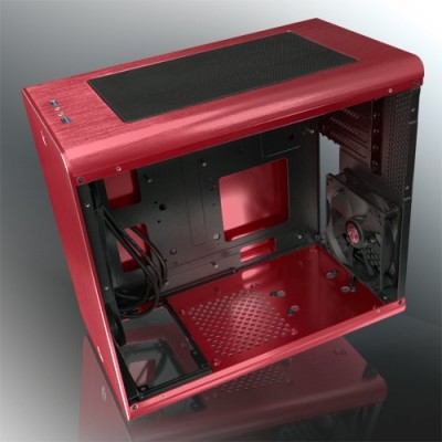 Case Raijintek STYX Midi-Tower Rosso Window