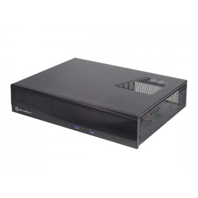 Case Silverstone SST-ML03B Milo HTPC Nero