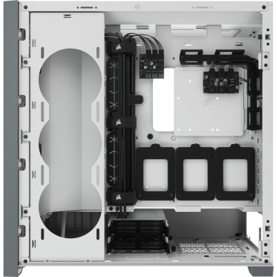 Corsair iCUE 5000X RGB Midi-Tower Tempered Glass Bianco