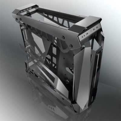 Case Raijintek NYX PRO Showcase Big-Tower Vetro Temperato Titanio