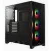 Case Corsair iCUE 4000X RGB Midi-Tower Vetro Temperato Nero