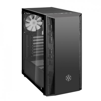 Case SilverStone Fara B1 Midi-Tower ARGB Vetro Temperato Nero