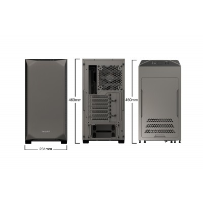 Case be quiet! Pure Base 500 Midi-Tower Grigio Scuro